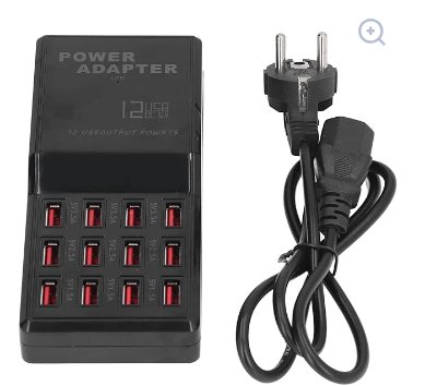 12 Port USB Charger